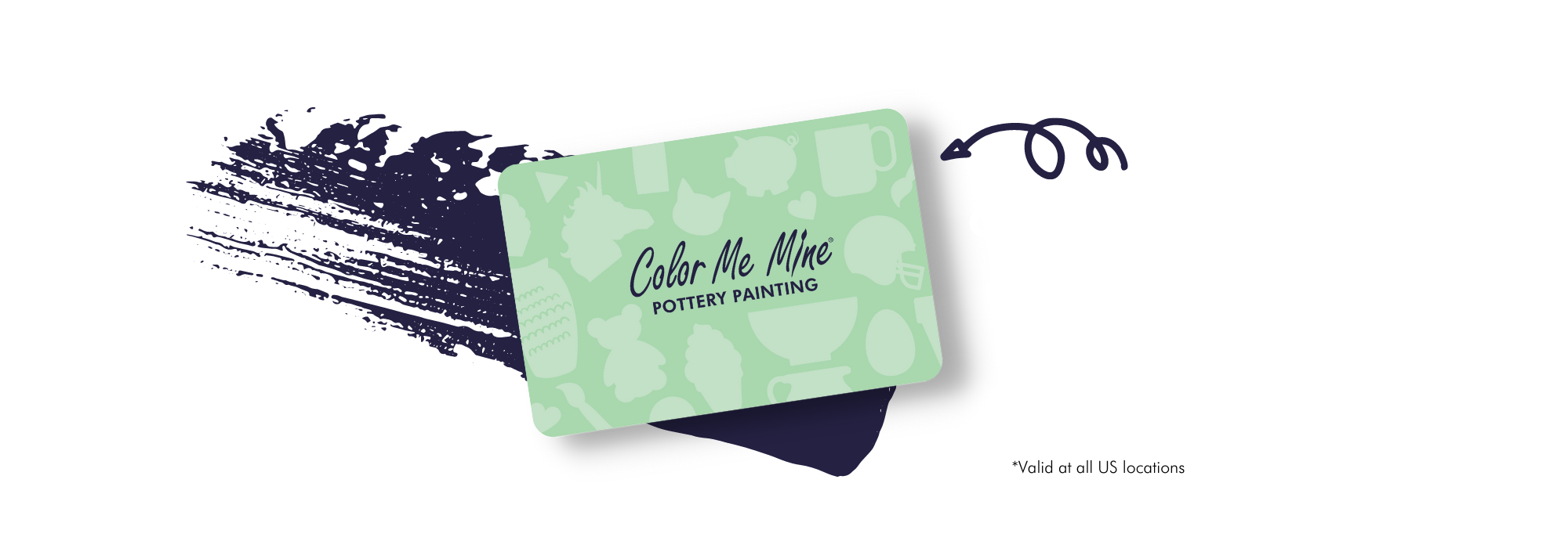 Roseville Color Me Mine Gift card