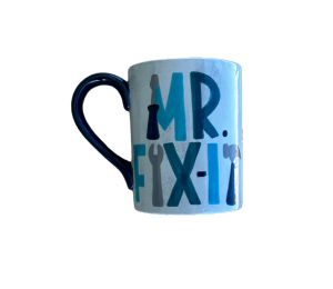 Roseville Color Me Mine Mr Fix It Mug
