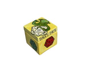 Roseville Color Me Mine Dragon Dice Storage