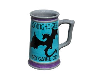 Roseville Color Me Mine Dragon Games Mug