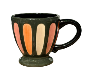 Roseville Color Me Mine Freaky Floral Mug